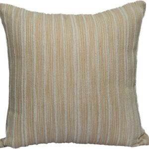 Striped Textured Cushion Covers 45x45 cm – Decorative Throw Cushion Covers for Sofa, Bed or Couch
